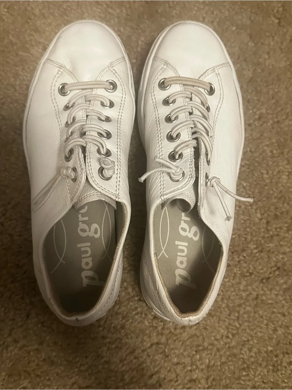 Paul Green Hadley Womens Size 7 US Platform Sneaker Shoes White/Silver (4.5 UK) - Picture 8 of 12